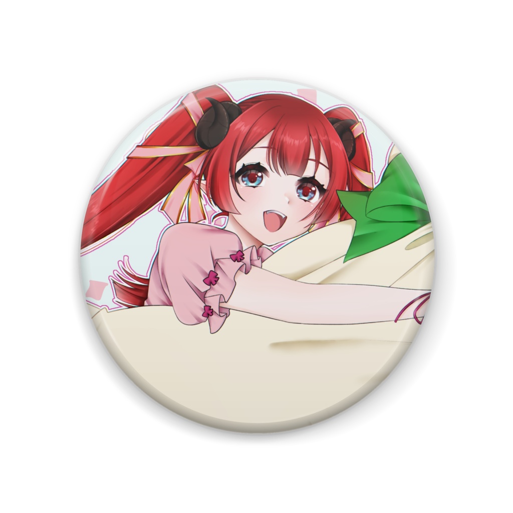 『ピケルのクリスマスA』缶バッジ