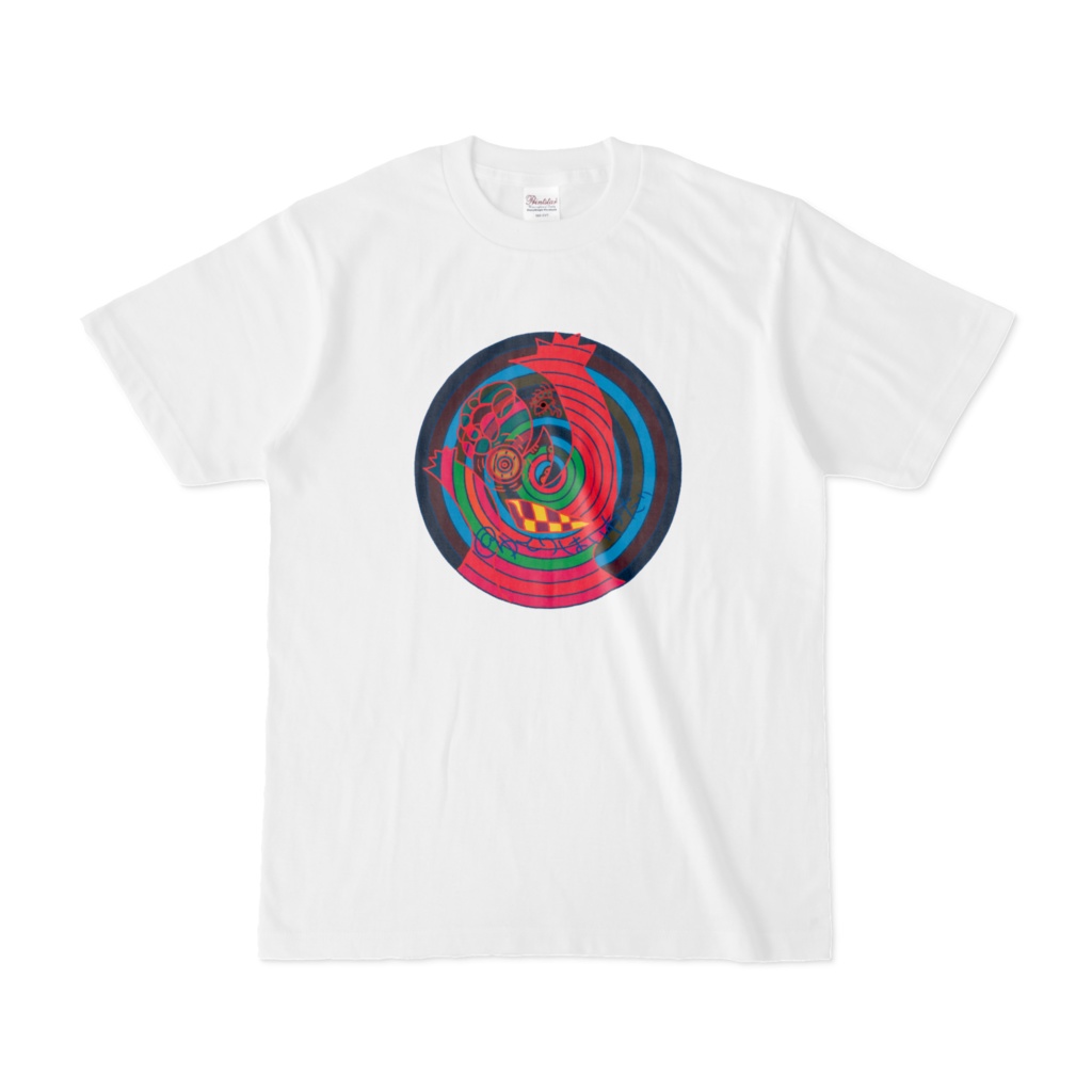 ぐるぐるまたね ホワイトTシャツ