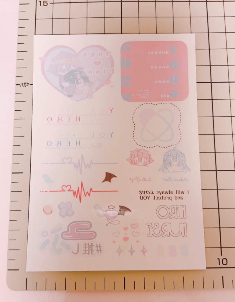 【TDRO】ユぷ❖タトゥーシール