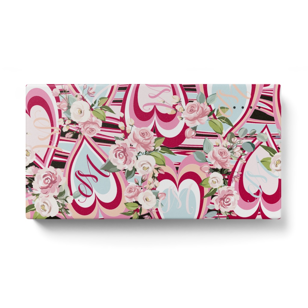 美柳咲妃 ハートプッチ柄モバイルバッテリー 3.7V 5000mAh