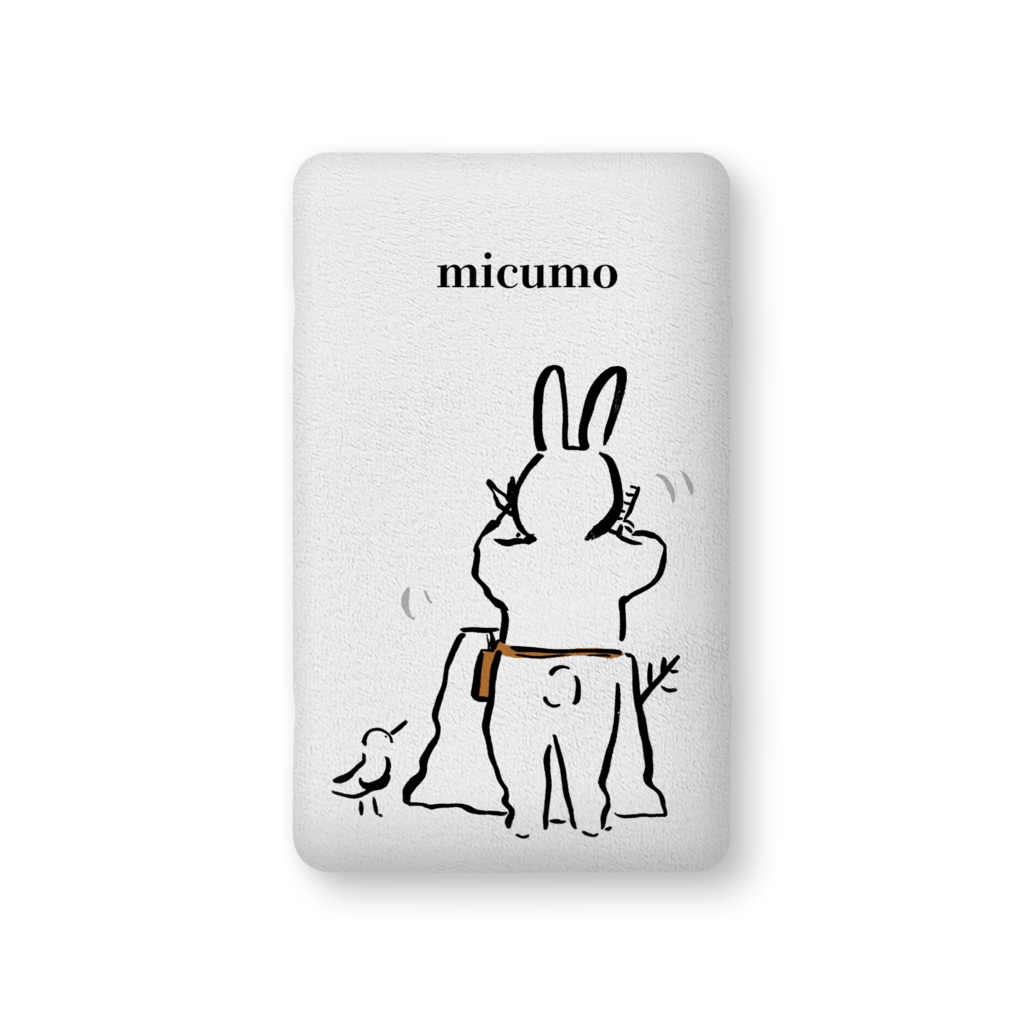 micumo うふふのうさぎさん ふかふかクッション