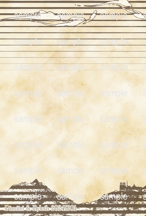 ディミレス ポストカードラリー DR2024 小説用背景画像集