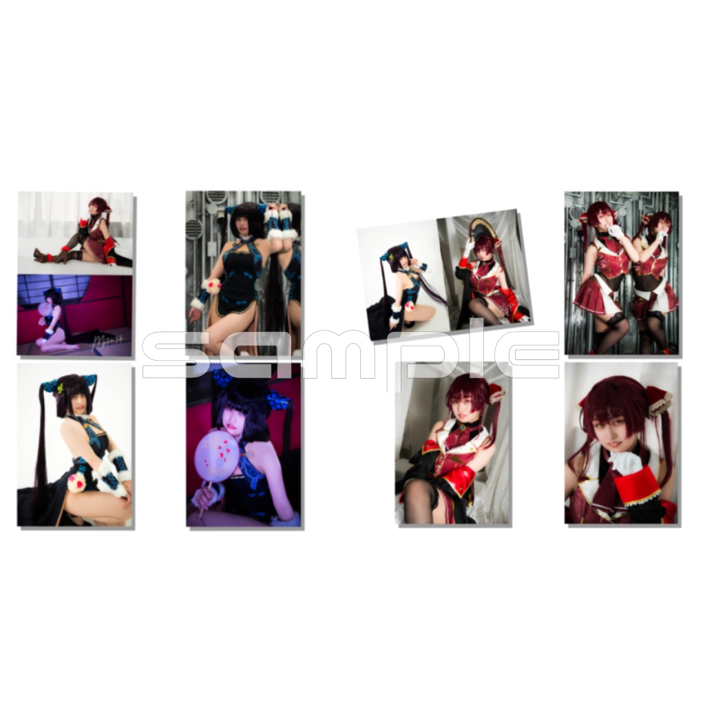 コスプレ 楊貴妃/宝鐘マリン ブロマイド8枚セット