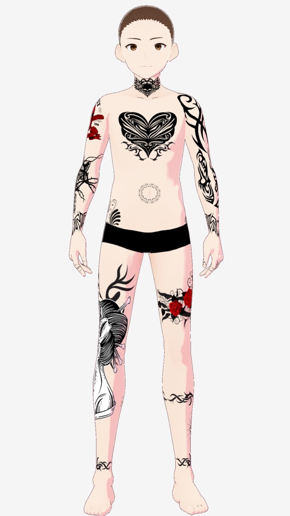 【完全無料】全身用タトゥースキン