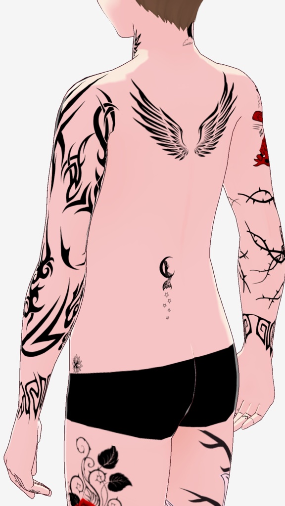 【完全無料】全身用タトゥースキン