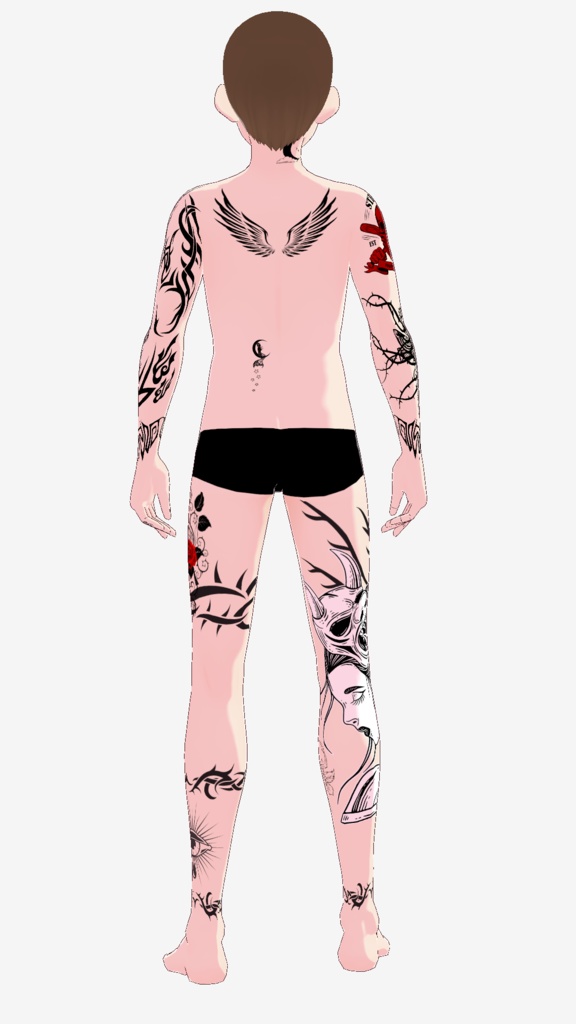 【完全無料】全身用タトゥースキン