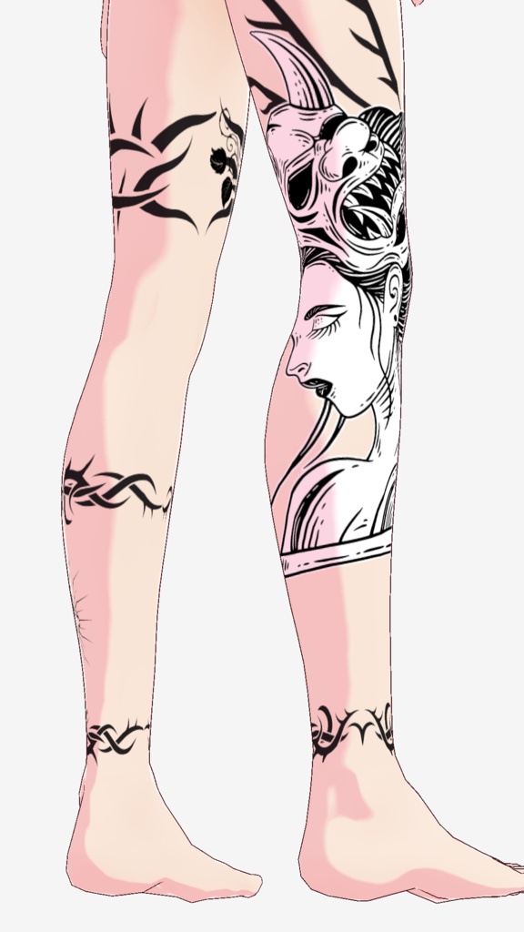 【完全無料】全身用タトゥースキン