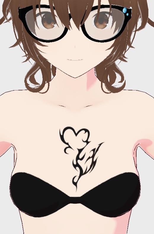 VRoid用タトゥーセット(デコルテ部分)29種セット