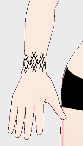 VRoid用手首タトゥースキン(29種類)