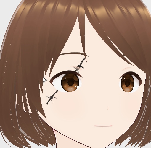 VRoid用フェイスタトゥースキン(48種類)