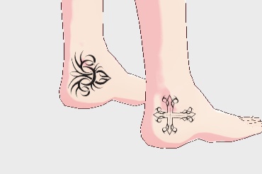 VRoid用全身タトゥースキン(トライバル45種類)