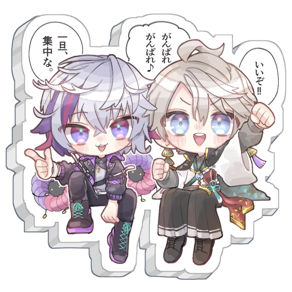 【アニコブ】アクリルみまもりクリップ