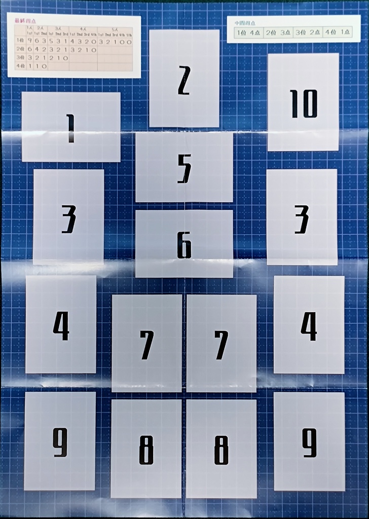 ボードゲーム 『メカニックGO!!』 よしゑ作