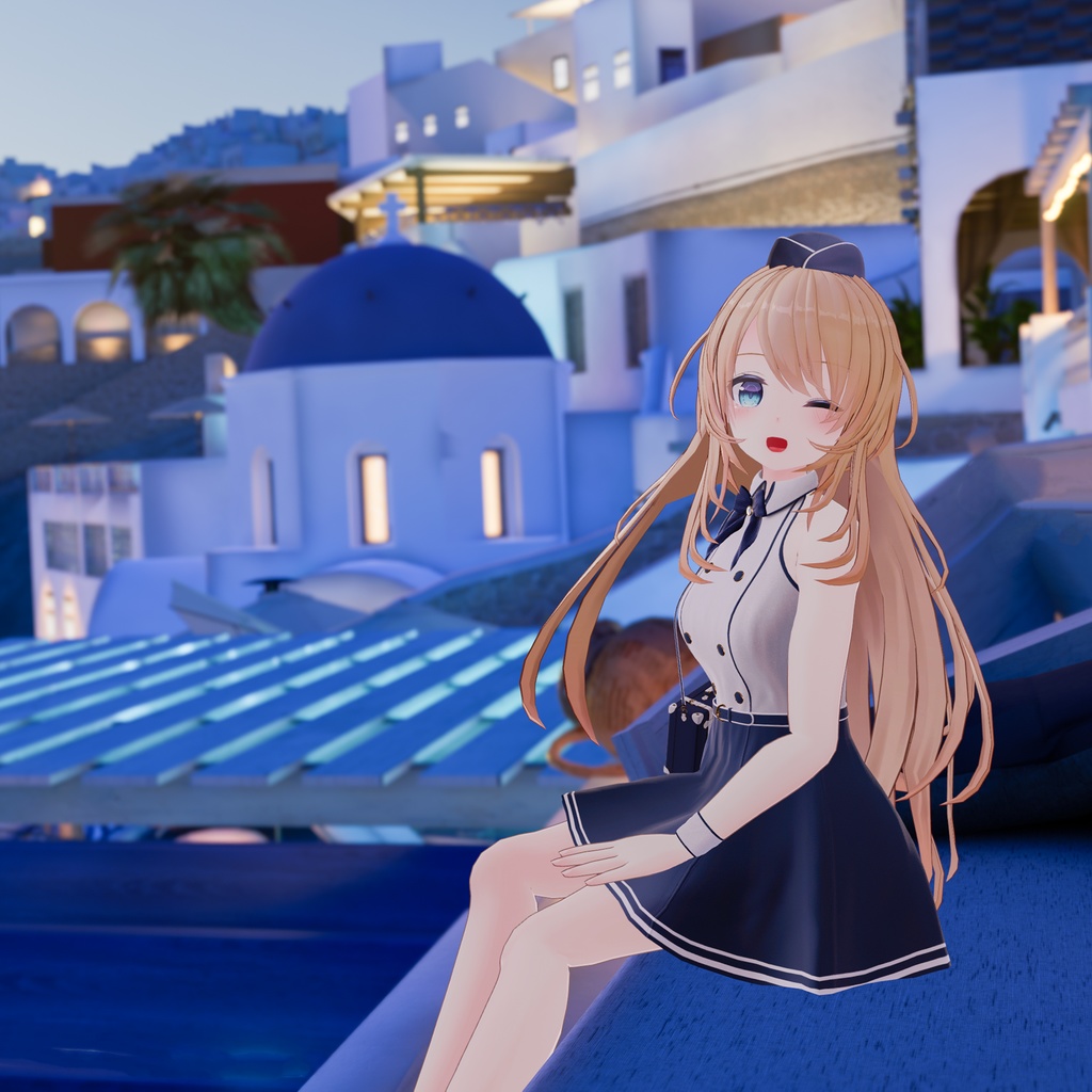 【60アバター対応】Flight Attendant Dress