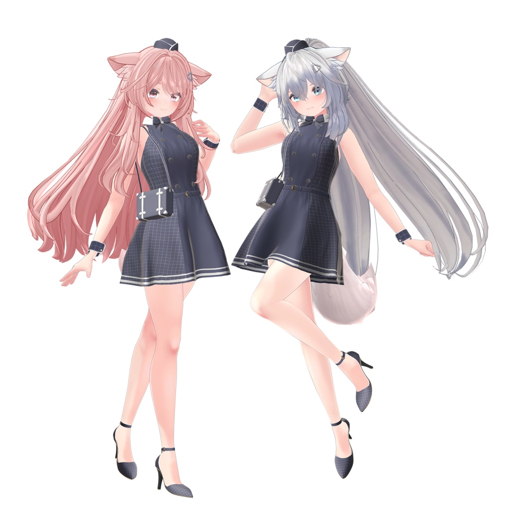 【60アバター対応】Flight Attendant Dress