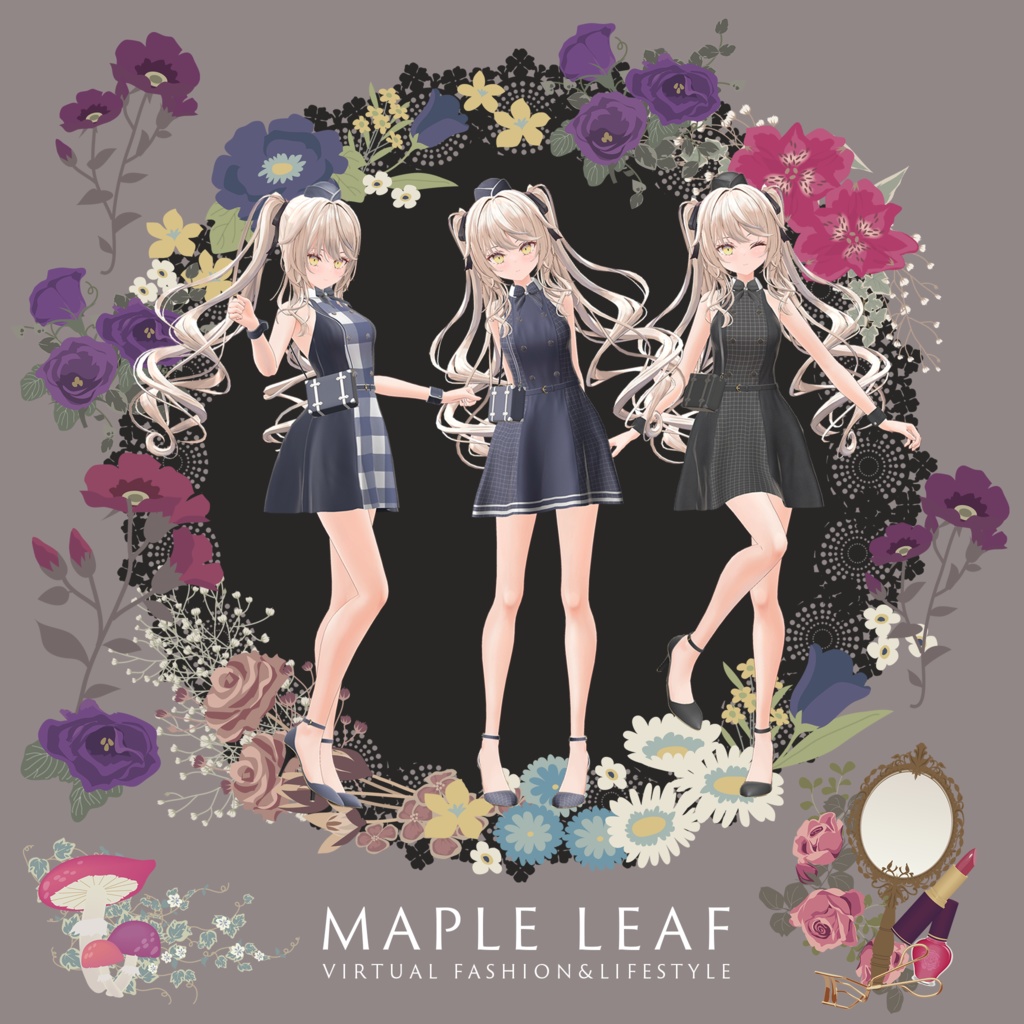 【60アバター対応】Flight Attendant Dress