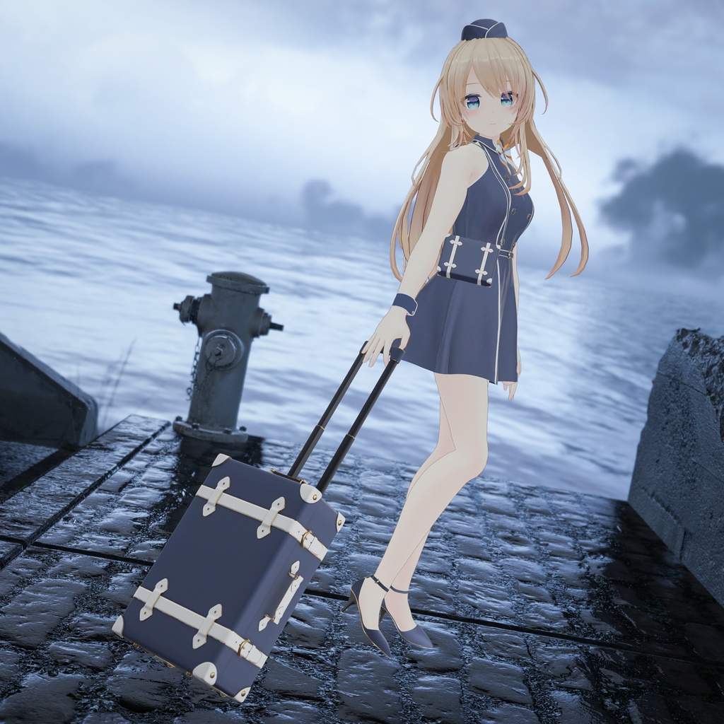 【60アバター対応】Flight Attendant Dress