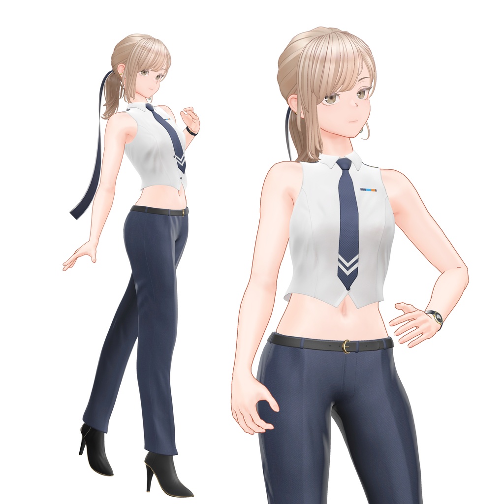 【腕時計付き 28アバター対応】Airline Pilot Shirt&Jacket