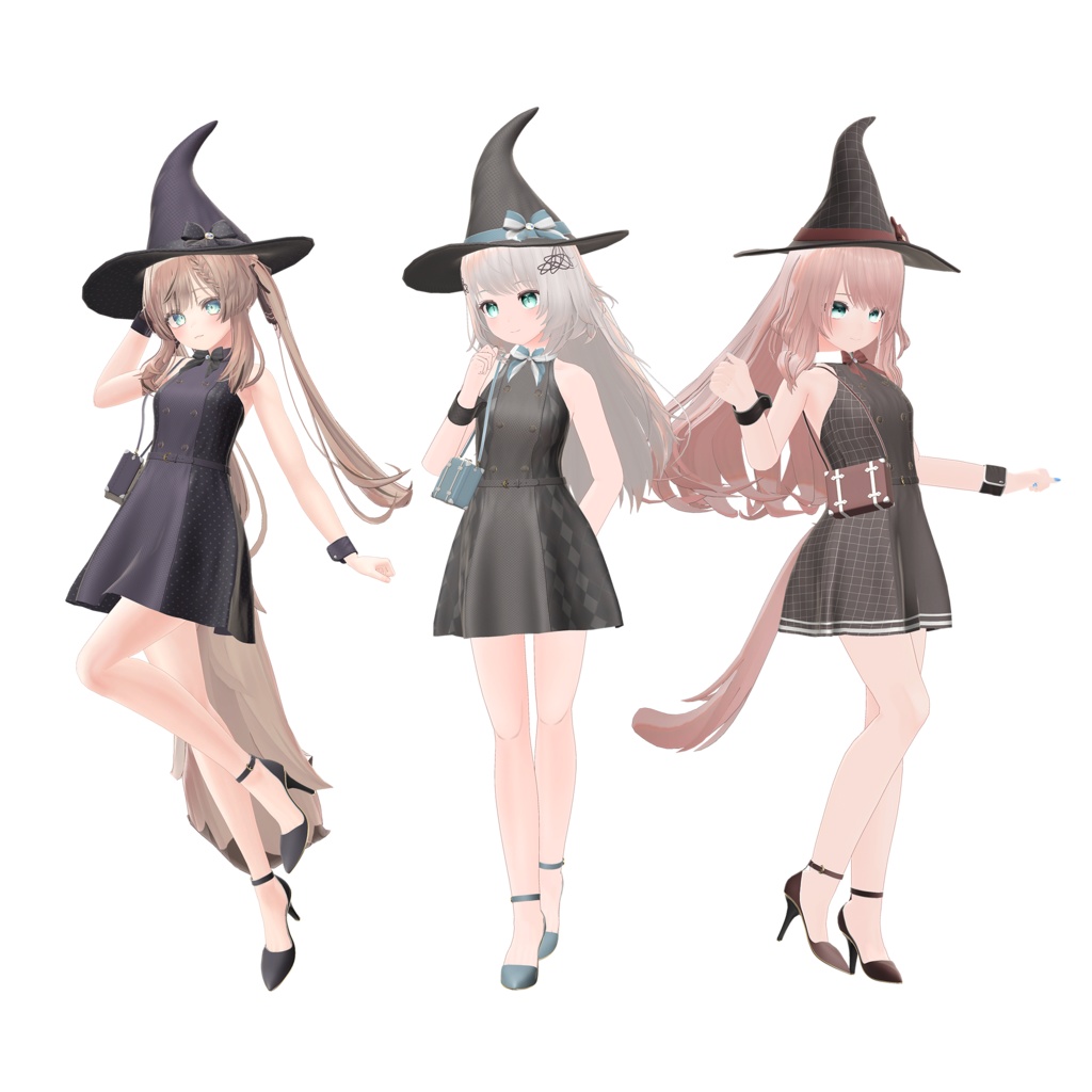 【全12色】 Flight Witch Hat