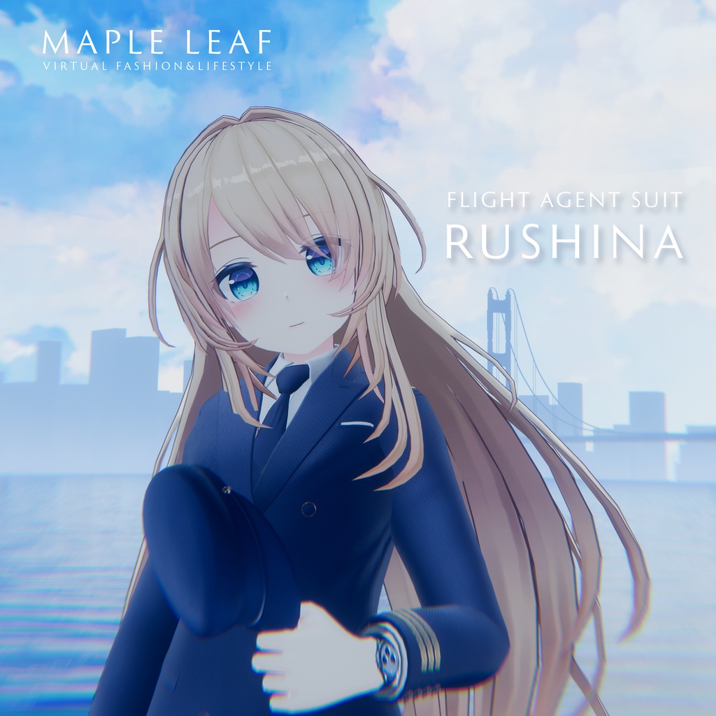 【腕時計付き 水瀬+桔梗用、非対応着せ替え】Flight Agent Suit