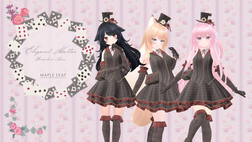 【56アバター対応・懐中時計付き】Elegant Hatter