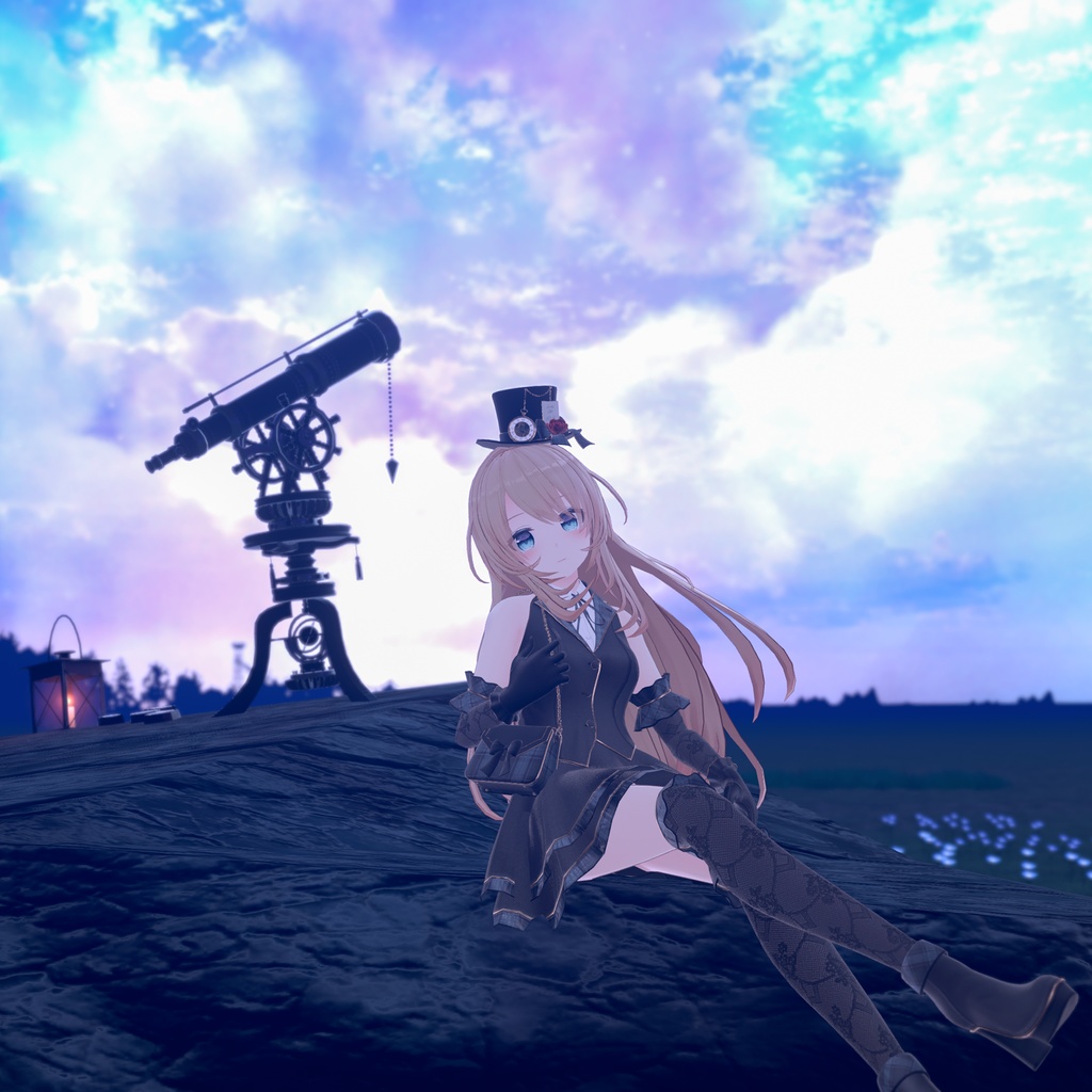 【56アバター対応・懐中時計付き】Elegant Hatter