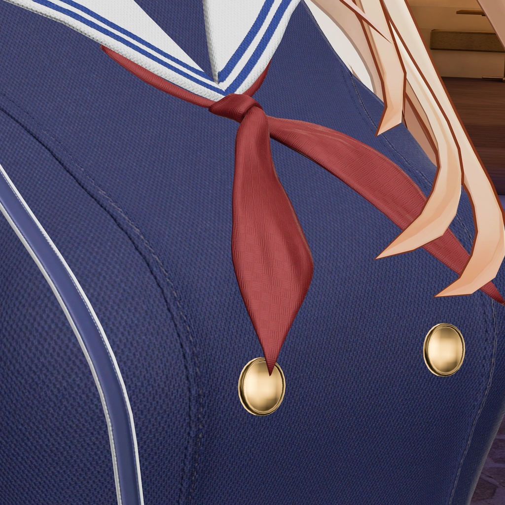 【27アバター対応】Marine Sailor Dress