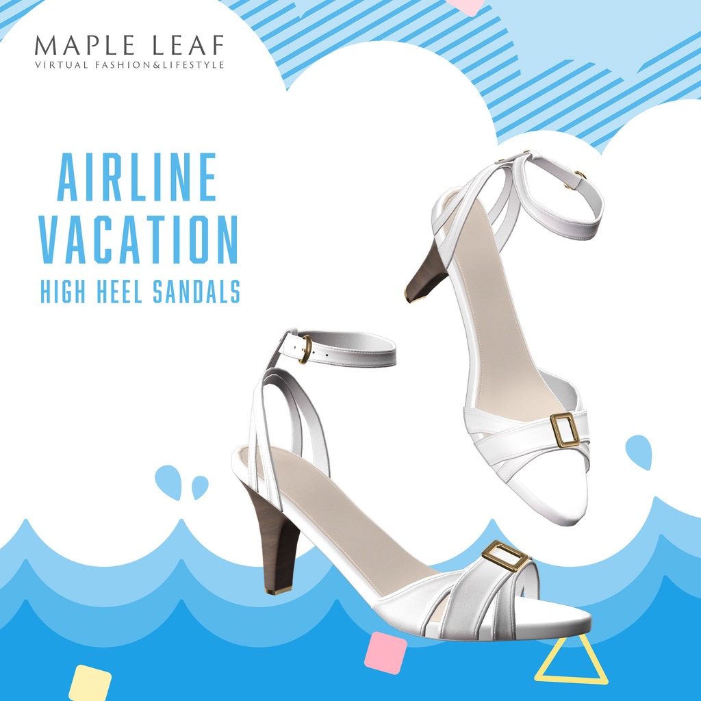 【24アバター対応】Airline Vacation ビキニ+腕時計+バッグ