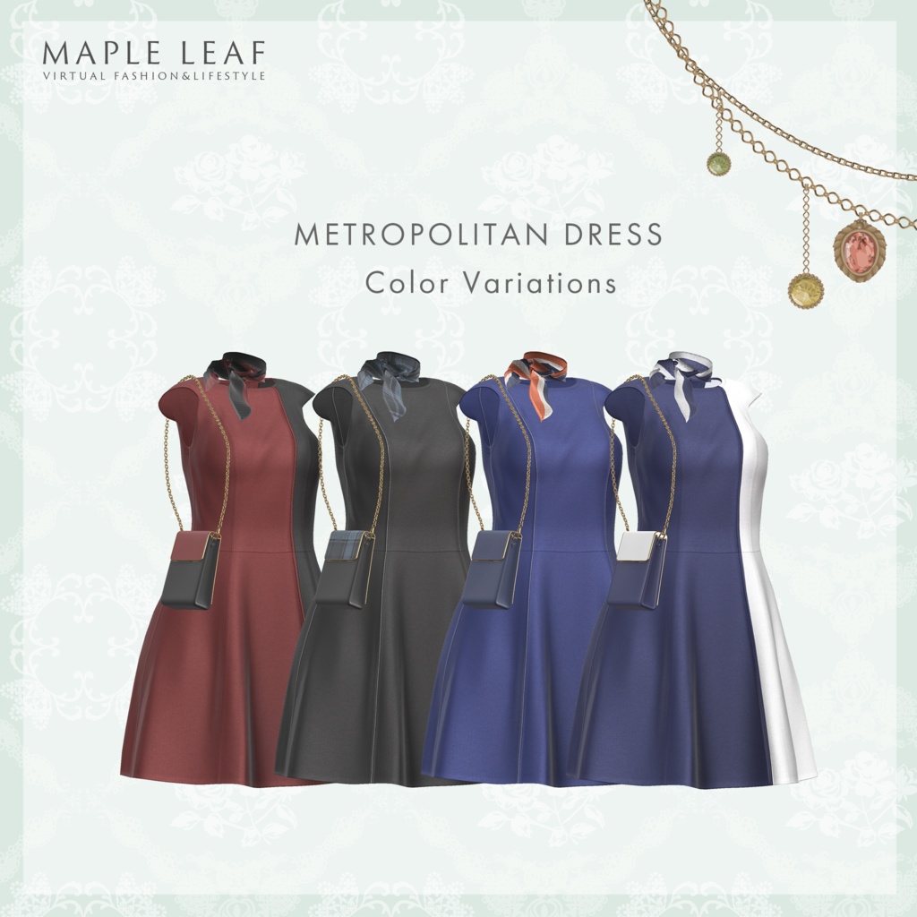 【32アバター対応・腕時計付き】Metropolitan Dress