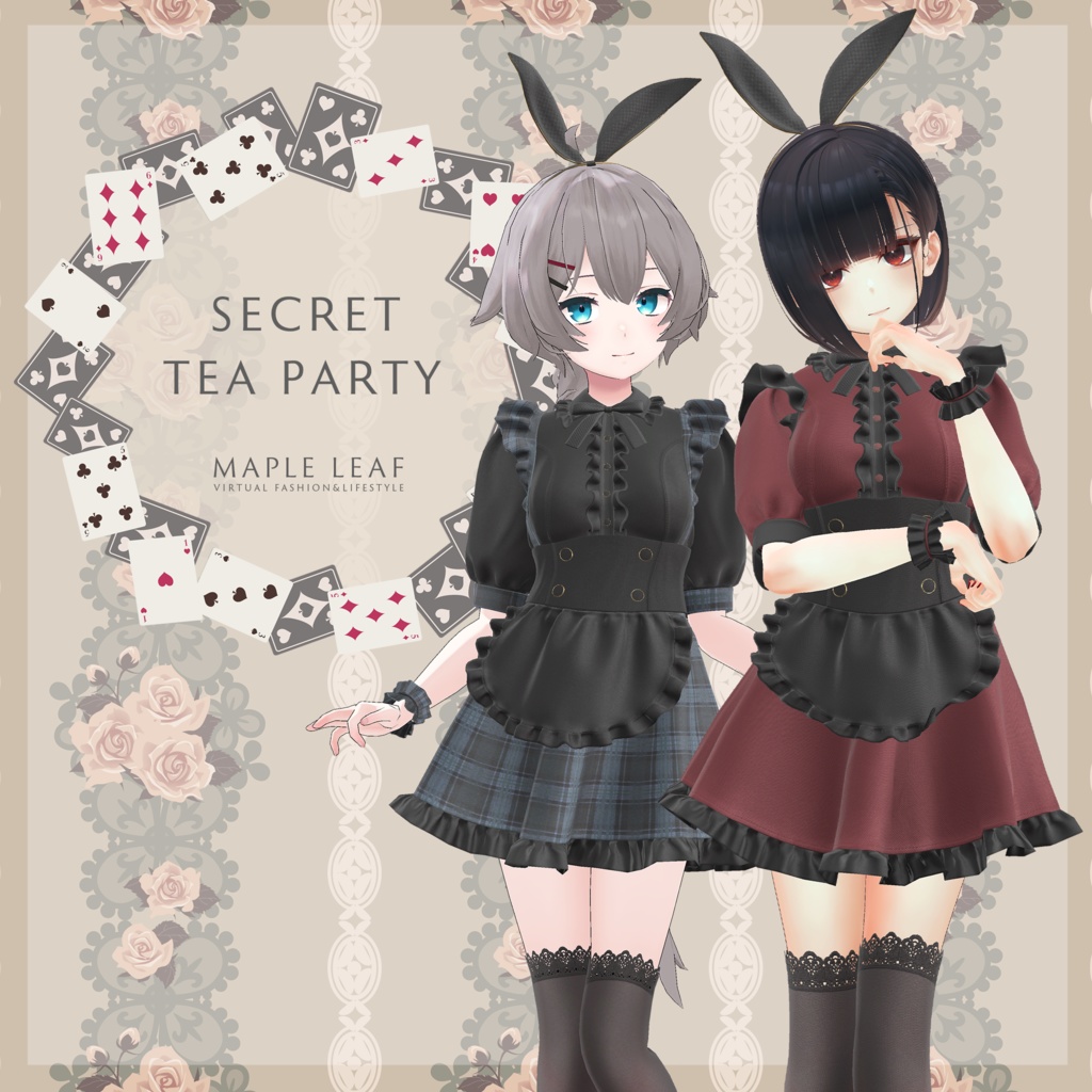【27アバター対応】Secret Tea Party コンカフェ衣装