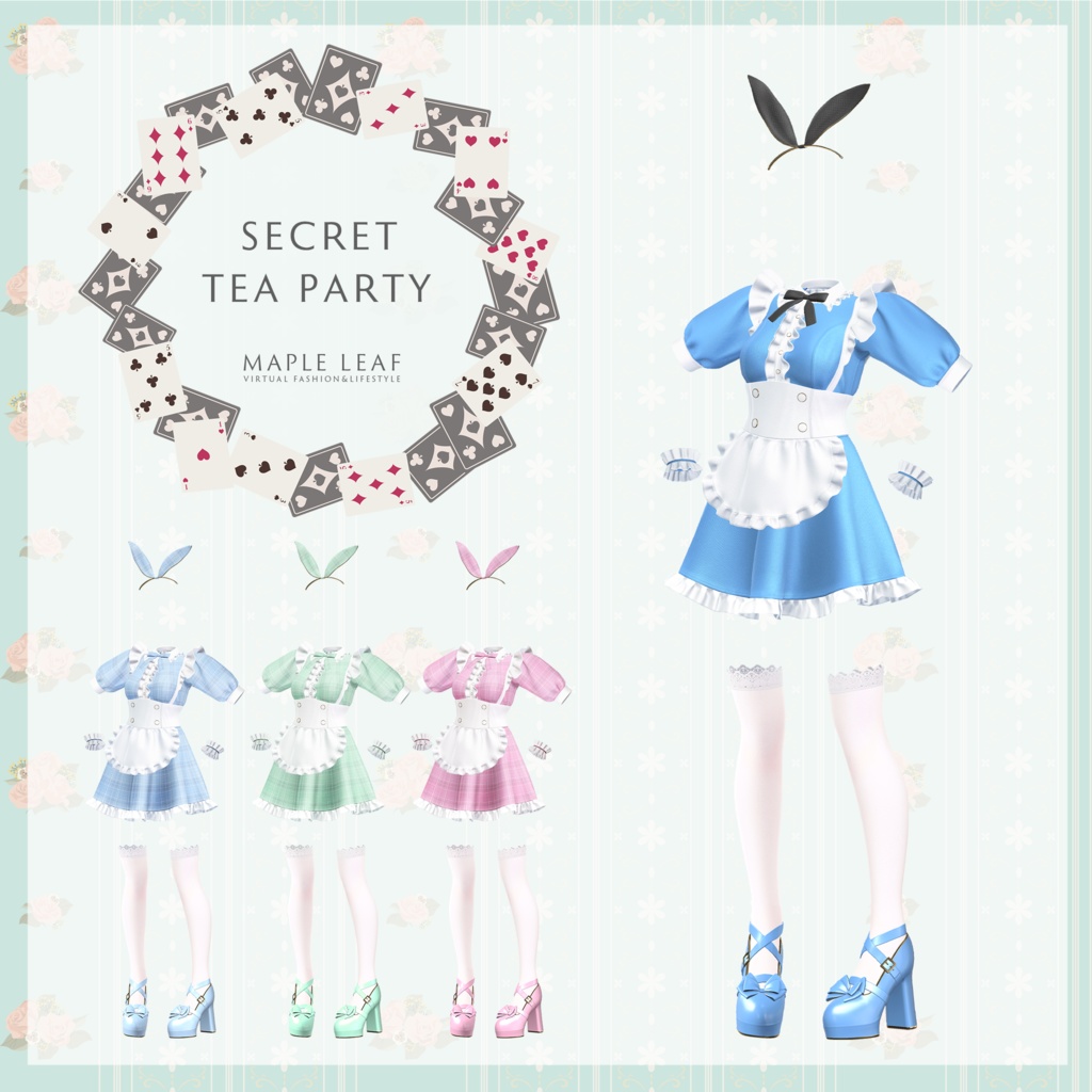 【27アバター対応】Secret Tea Party コンカフェ衣装