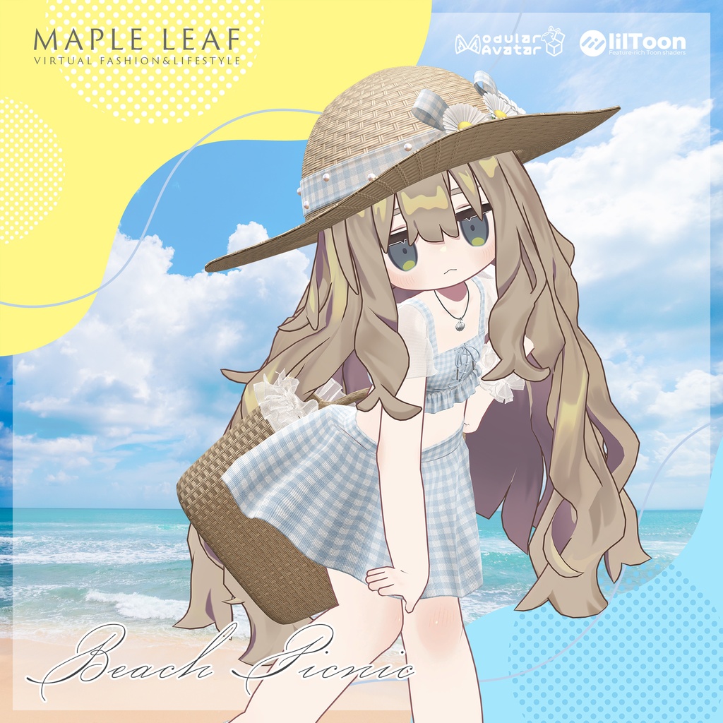 【31アバター対応】水着 Beach Picnic