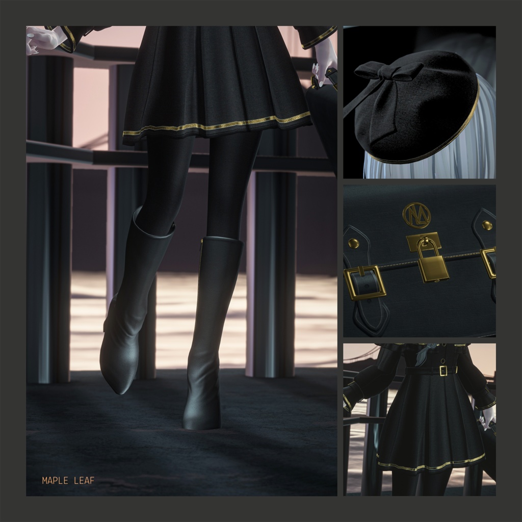 【24アバター対応】Classical Cape Coat