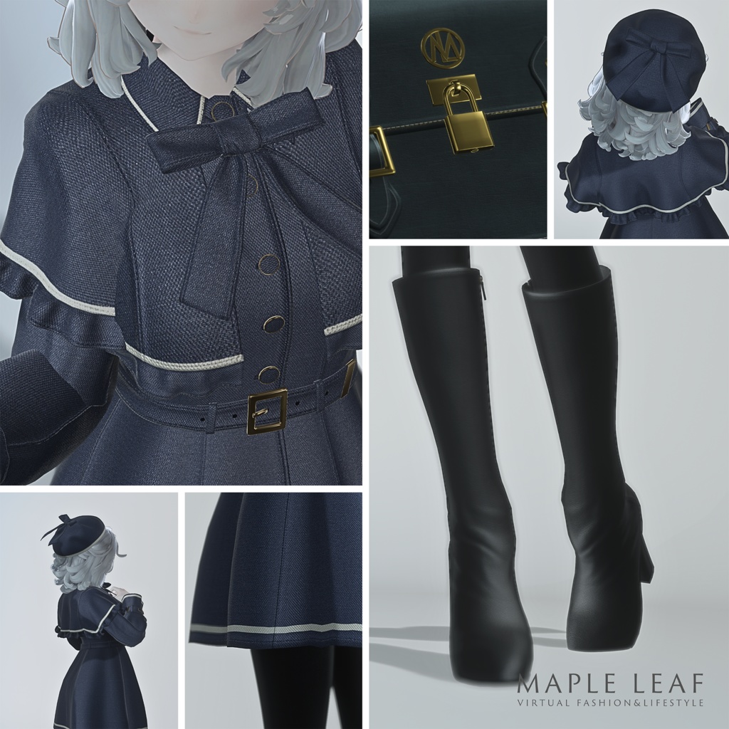 【24アバター対応】Classical Cape Coat