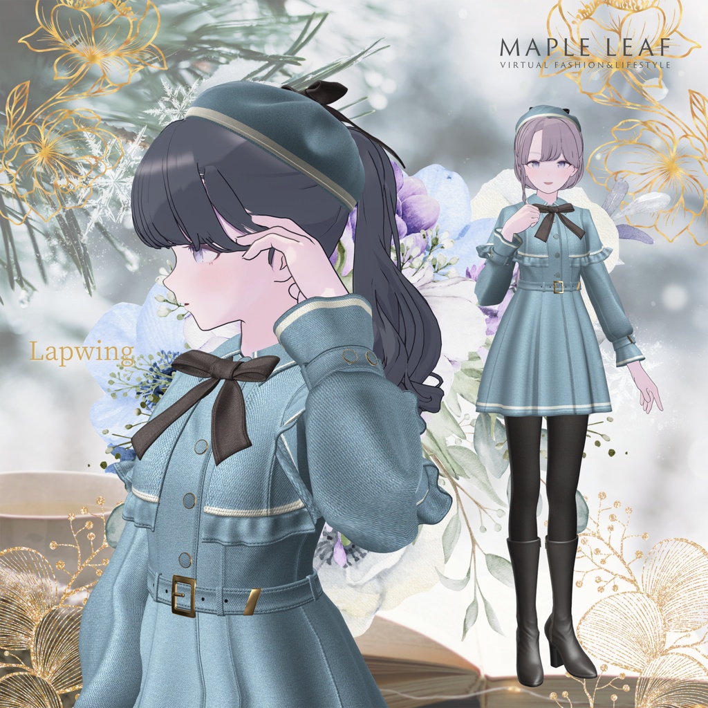 【24アバター対応】Classical Cape Coat