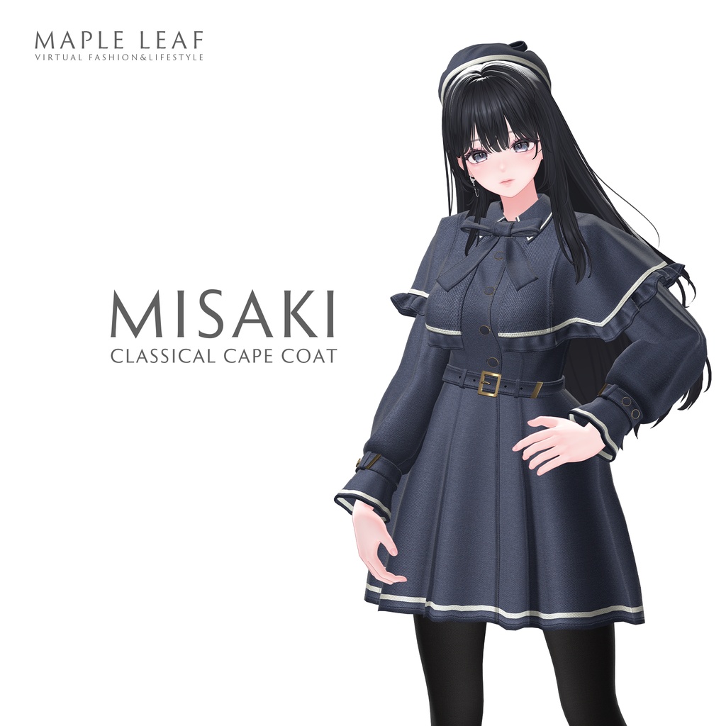 【35アバター対応】Classical Cape Coat