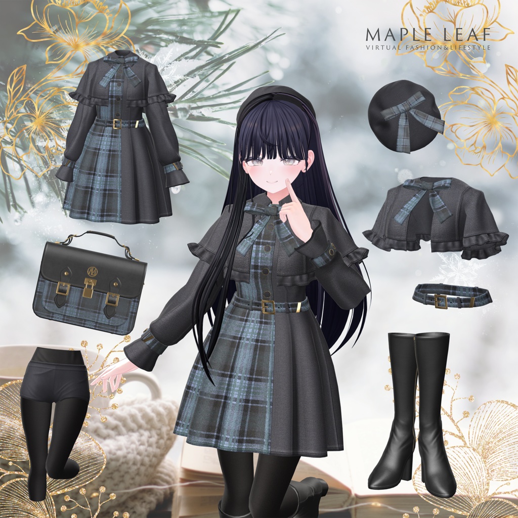 【24アバター対応】Classical Cape Coat