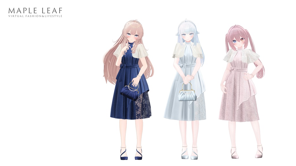 【31アバター対応】エトワール・パーティドレス