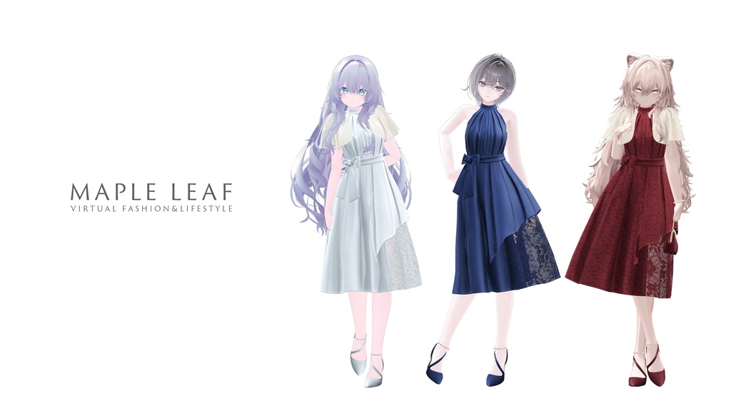 【31アバター対応】エトワール・パーティドレス
