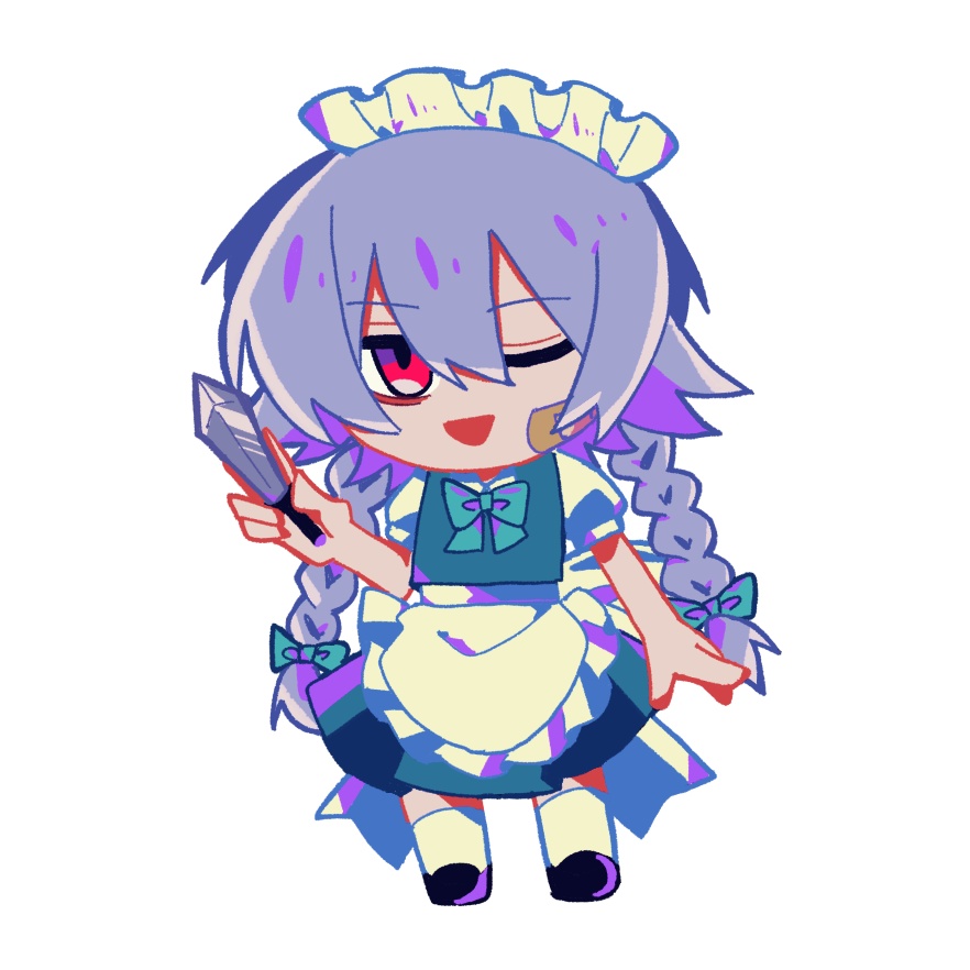 永夜抄自機人間組&妹紅ステッカー