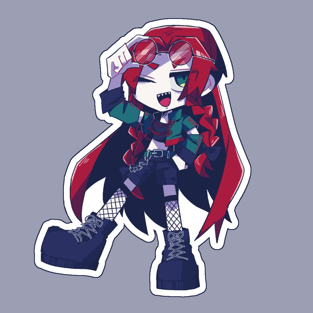 秋季例大祭11-美鈴ステッカー