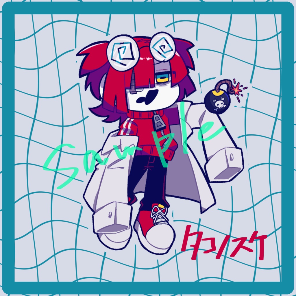 散骨堂ステッカー(単体)