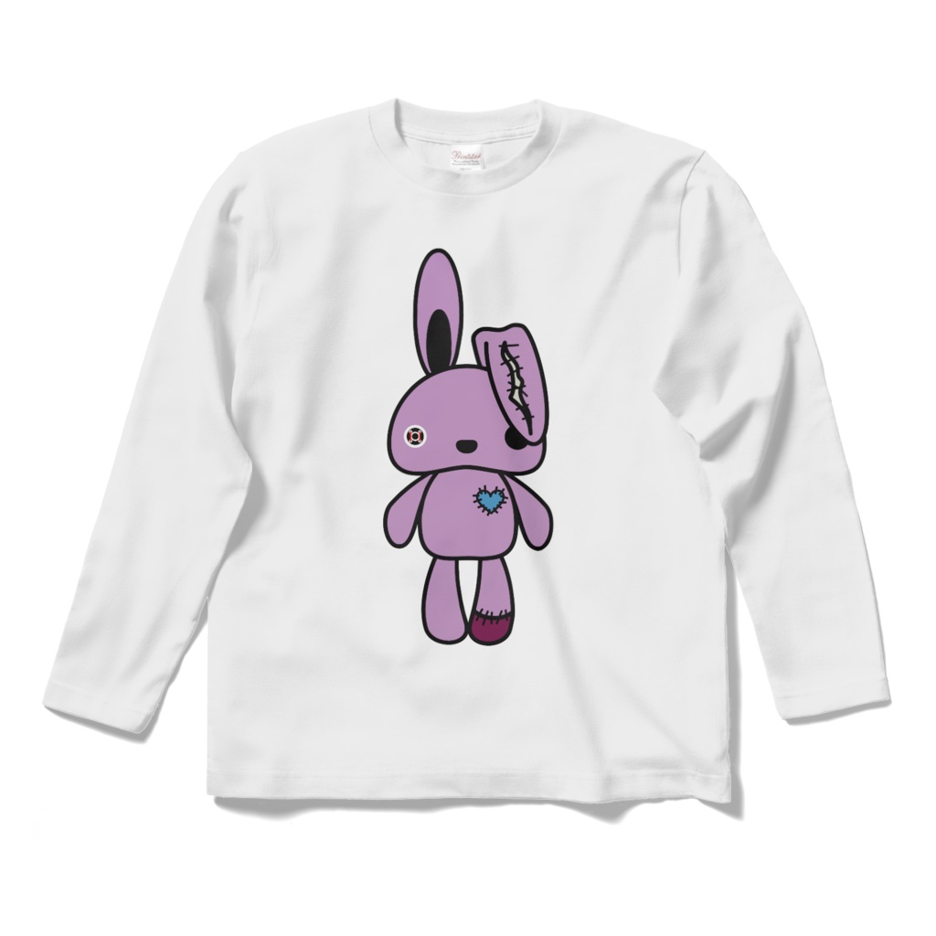 Death Playシリーズ うさぎ(ノーマル) ロングスリーブTシャツ