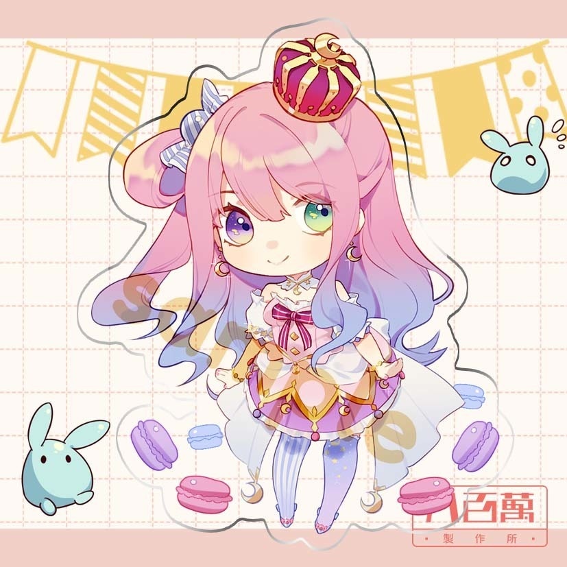 【非公式】VTUBERホロライブ 同人グッズキーホルダー第三弾