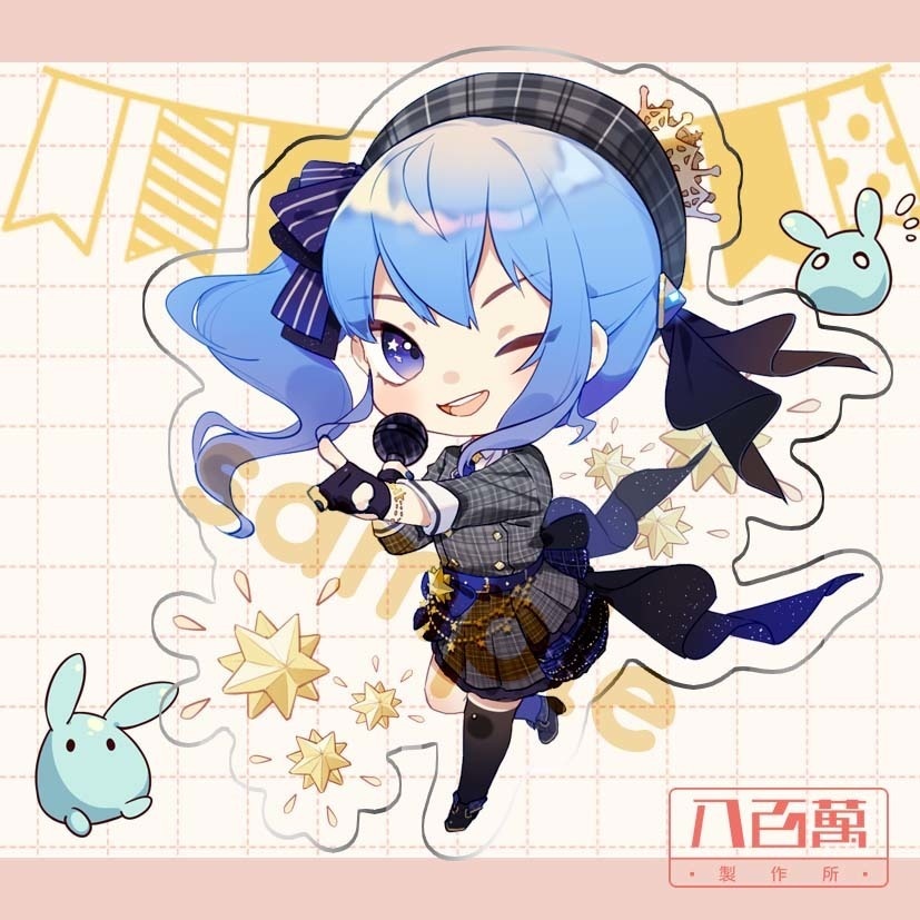 【非公式】VTUBERホロライブ 同人グッズキーホルダー第三弾