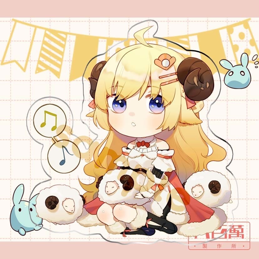 【非公式】VTUBERホロライブ 同人グッズキーホルダー第三弾