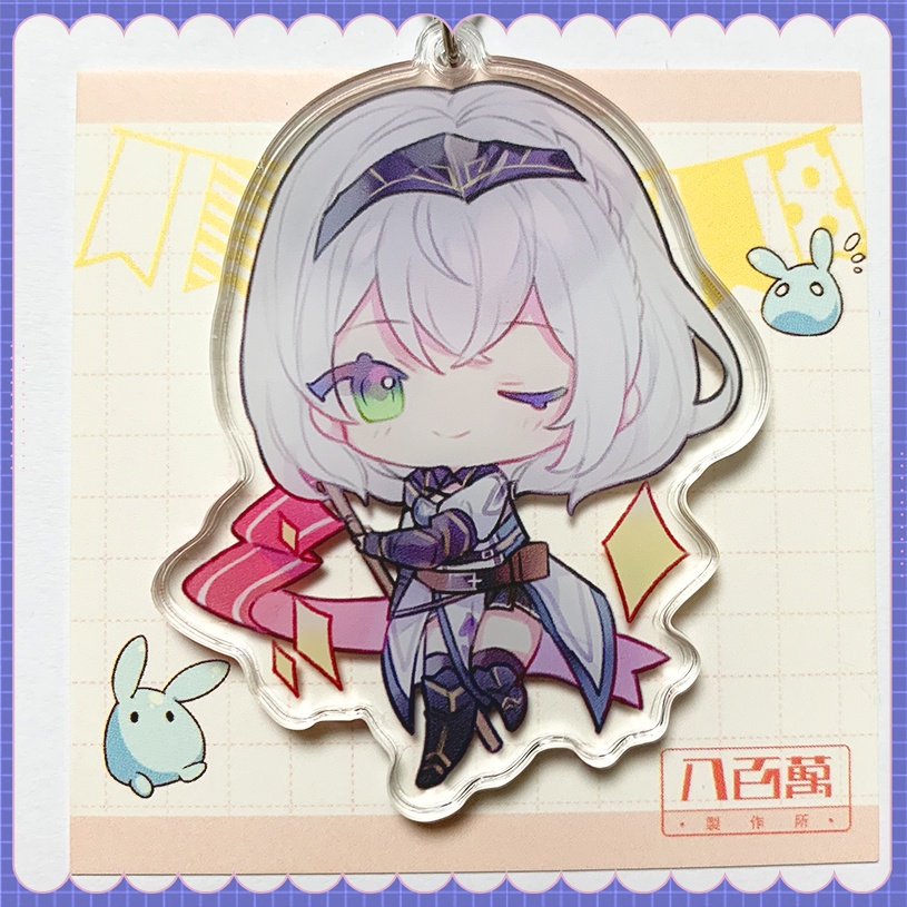 【非公式】VTUBERホロライブ 同人グッズキーホルダーVer.2