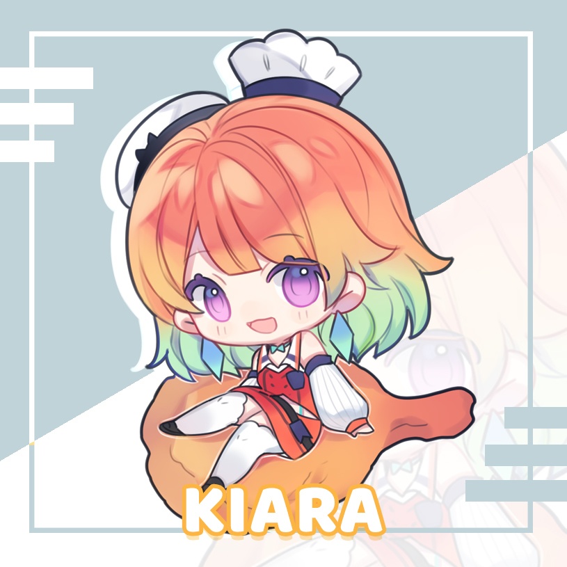 【非公式】ホロライブ HOLOLIVE Gawr Gura同人グッズキーホルダー