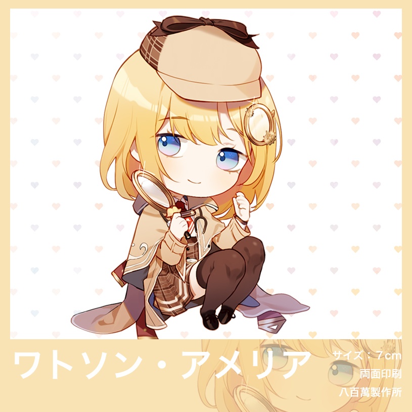 【非公式】ホロライブ HOLOLIVE-EN同人グッズキーホルダー6種類