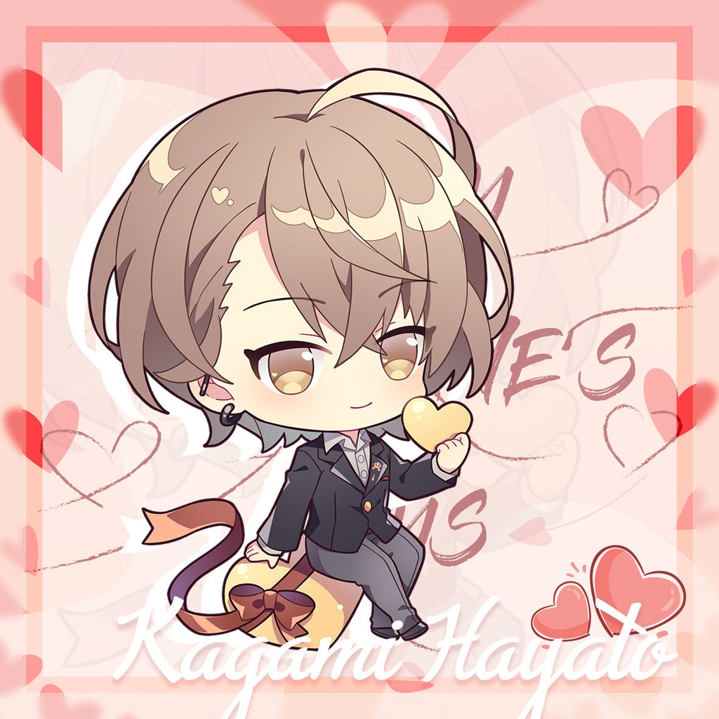 【非公式】にじさんじバレンタインアクリルキーホルダー6種類